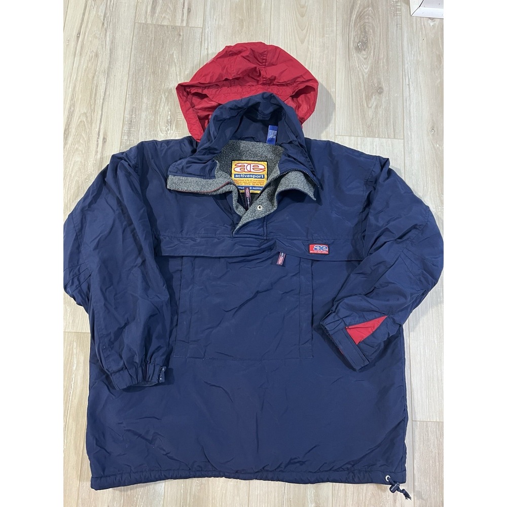 American Eagle Outfitters Activesport Pullover Jacket L Kangaroo Pouch Vintage
